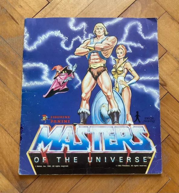 He Man Masters Of The Universe COMPLETE Album Panini