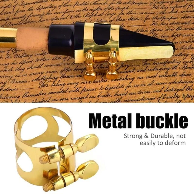 Metal Saxophone Mouthpiece for Alto Sax - Accessories Included