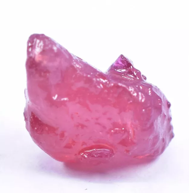 14.35 Ct Untreated Facet Red Ruby Burmese Rare 100% Natural Rough Certified 2