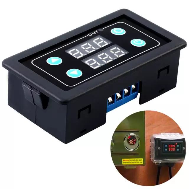 Timer Relay, Icstation Time Delay Switch AC 110V 120V Timer Switch Module Digita