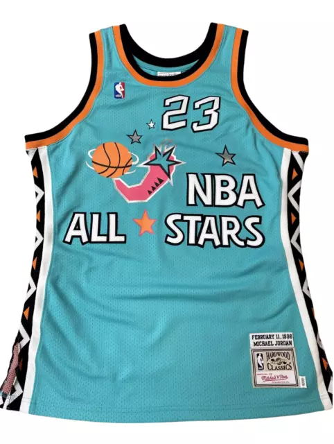 Men's Michael Jordan Mitchell & Ness Blue 1993 NBA All-Star Game Hardwood  Classics Authentic Jersey