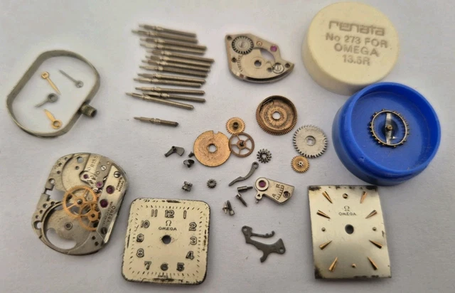 Mouvement dans pièces pour montre