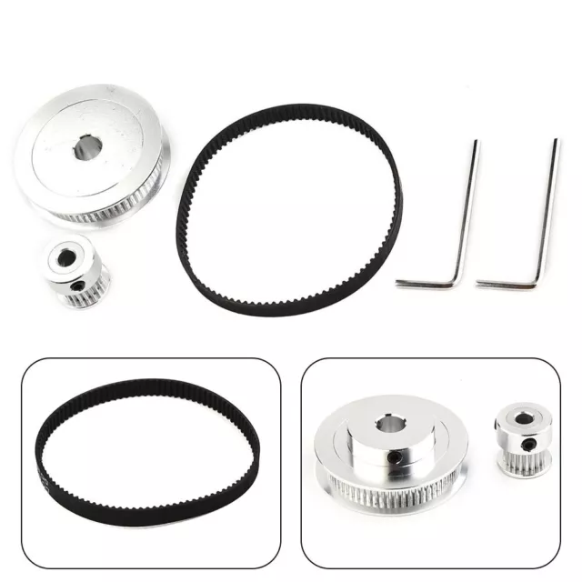 Toothed Belt Closed Loop 200mm Pulley / Avec 20 & 60-Teeth for 3D-Printer