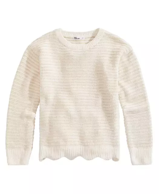 Epic Threads Big Girls Scalloped Chenille Sweater