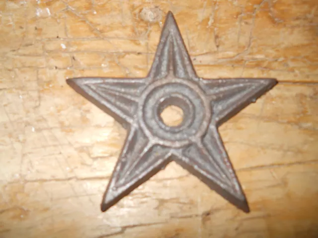 12 Cast Iron Stars Architectural Stress Washer Texas Lone Star Rustic Ranch