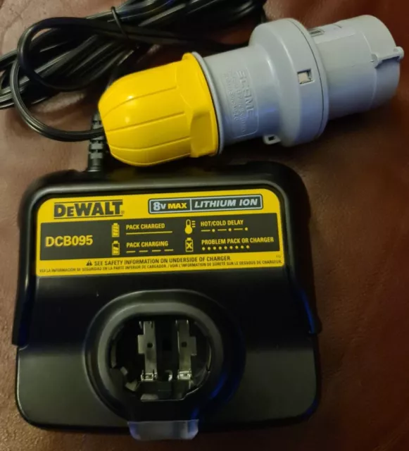 Dewalt 8 volt battery charger best sale