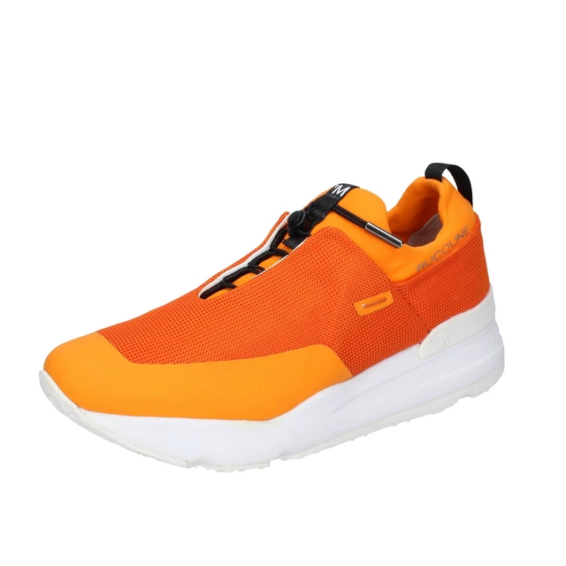 Chaussures Hommes RUCOLINE 42 Ue Baskets Orange Tissu BF259-42