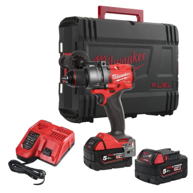 Perceuse à percussion 18V FUEL (2x5,0 Ah) M18 FPD3-502X en HD Box - MILWAUKEE 49