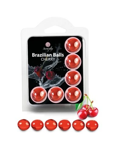 Set 6 Brazilian Balls Cereza