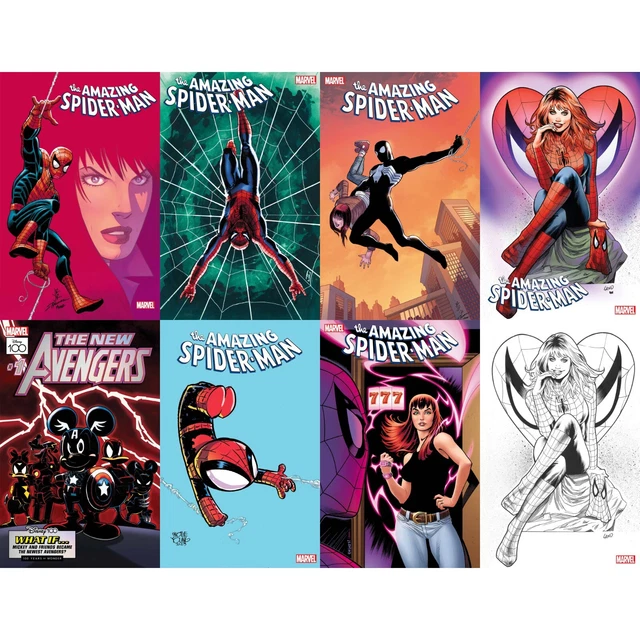 Amazing Spider-Man (2022) 25 Variants | Marvel Comics / Disney 100| COVER SELECT