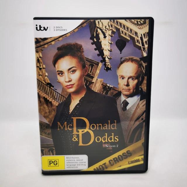 MCDONALD & DODDS Season 2 UK Crime TV Series DVD Region 4 Tala