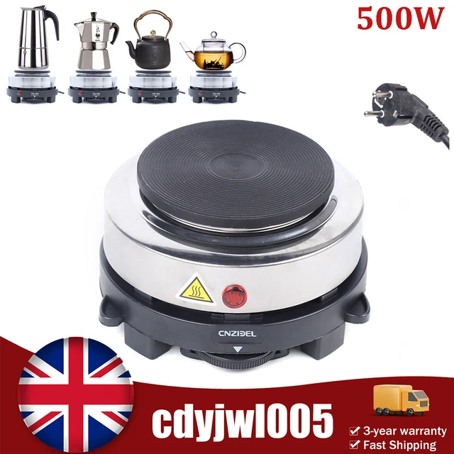 ELECTRIC COOKTOP BURNER 500W Hot Plate Portable Burner Kitchen Cooking