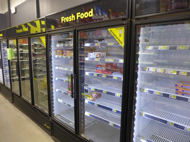 2015 True White GDM-49-LD Two Door 54" LED Glass Display Cooler 115V, #8526867