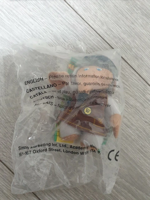 Retro Vintage versiegelt McDonalds Happy Meal Spielzeug The Wombles Tobermory 2001 NEU