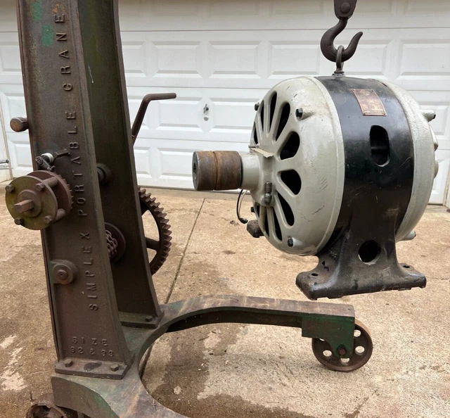 Vintage Antique Wagner Quality Alternating Current motor 110/220/7hp
