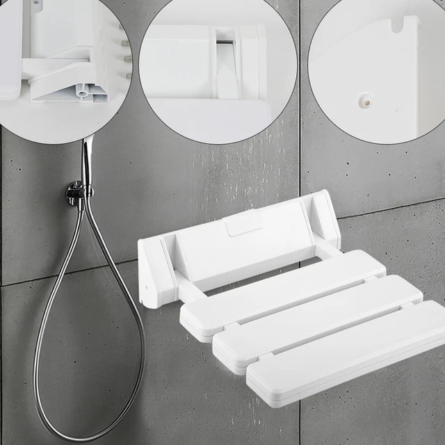 Sedile pieghevole parete sedile doccia pieghevole bagno parete sgabello doccia per bagno 2