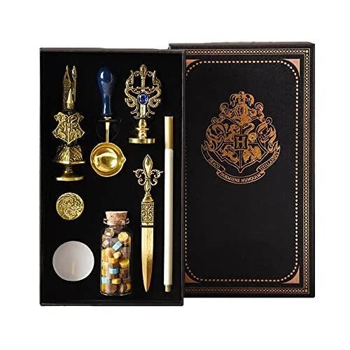 Wax Seal Stamp Gift Box Set, Wax Stamp Kit for Cards Envelopes, Gift Packaging