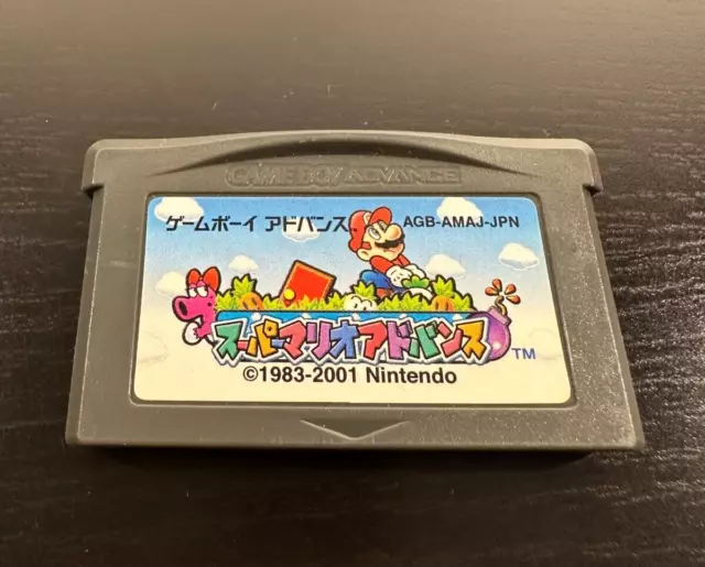 Super Mario Advance - Nintendo Game Boy Advance GBA Japan *Authentic, Tested*
