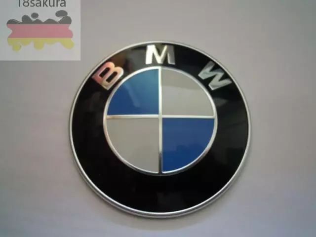 82mm Emblem bmw Stoßstange Plakette 7288752 E82 F20 F21 F30 F32 3-er 5er 1X