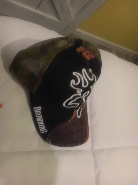 Browning deer head Camo Cap super nice