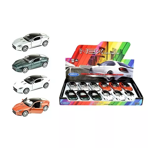 Jaguar Jag F-Type Maquette de Voiture Auto Aléatoire Couleur ! 1:3 4 (Licencé)