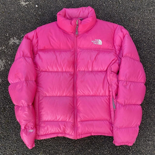 The North Face Buffer Nuptse 700 rosa grande