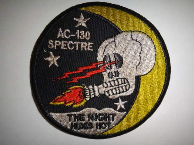 VIETNAM WAR US Air Force AC-130 SPECTRE Gunship THE NIGHT HIDES NOT ...