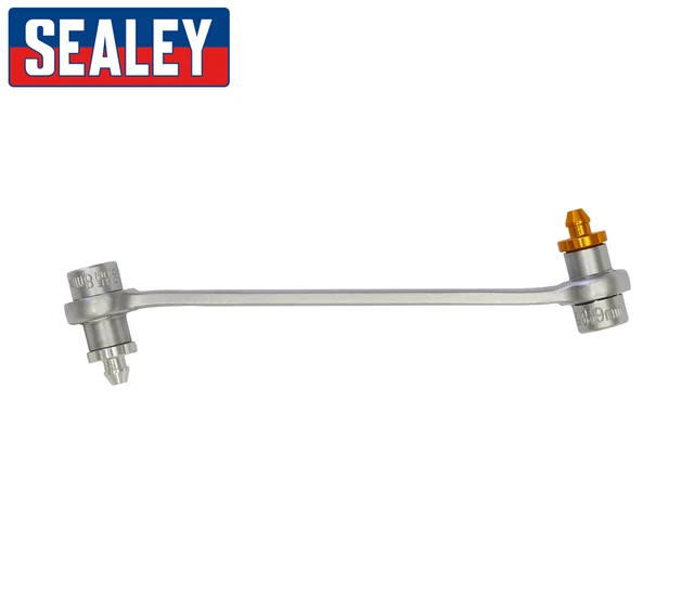 Sealey VS4511 - 8mm & 9mm Embout Double Purge de Frein Clés - Avec Néoprène