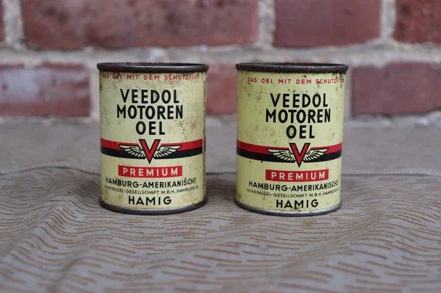 Veedol Öldosen 2 Takt Tankstelle