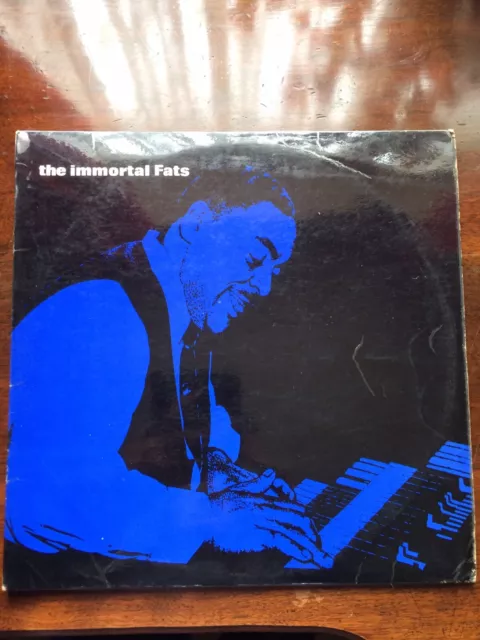 Fats Waller. the immortal Fats Domino. Vinyl.