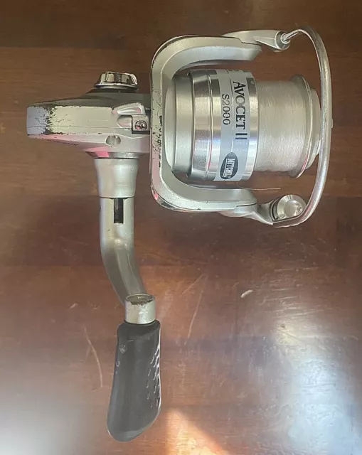 Mitchell Avocet II S2000 Spinning Fishing Reel Silver