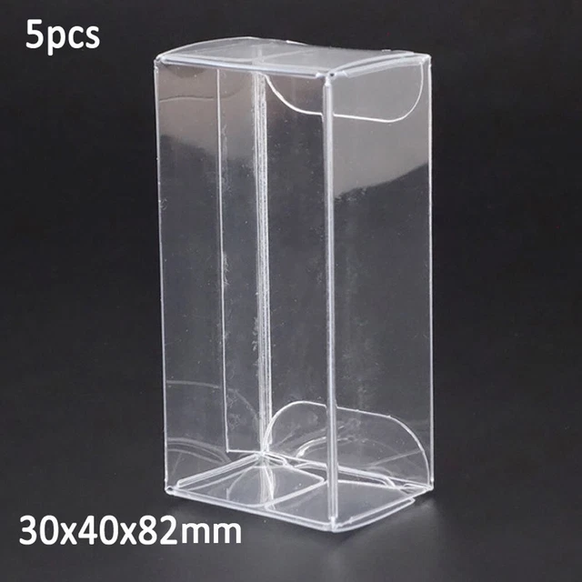 Accessories Box Display Holder Protection Storage Transparent 5/10/15/25pcs