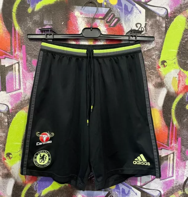 Chelsea 2016 2017 Training Shorts Football Soccer Adidas Mens size M