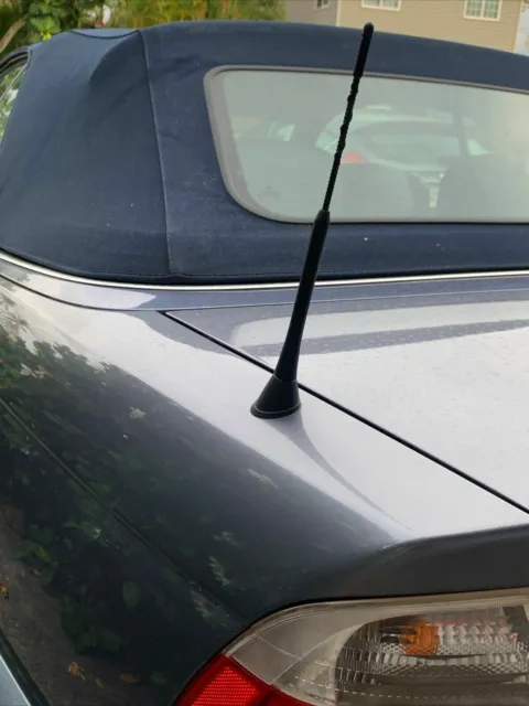 9" Antenna Mast Black Power Rod Radio AMFM for BMW 3-Series 1995-2006 Brand New