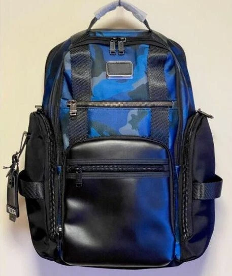 TUMI ALPHA BRAVO Shepherd Deluxe Brief Pack Camouflage Green & Black design