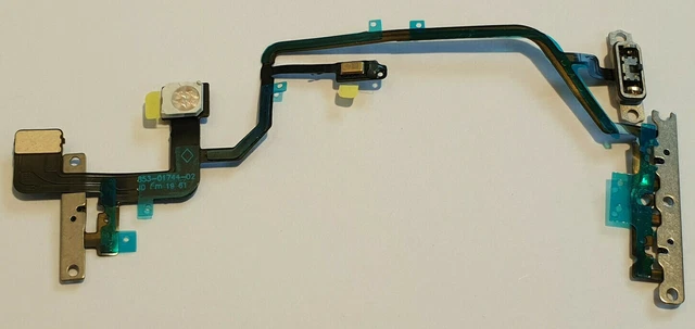 Câble Flex IPhone 12/12 Pro (boutons + Vibreur + NFC) - Sans Aimant, Neuf Ouvert