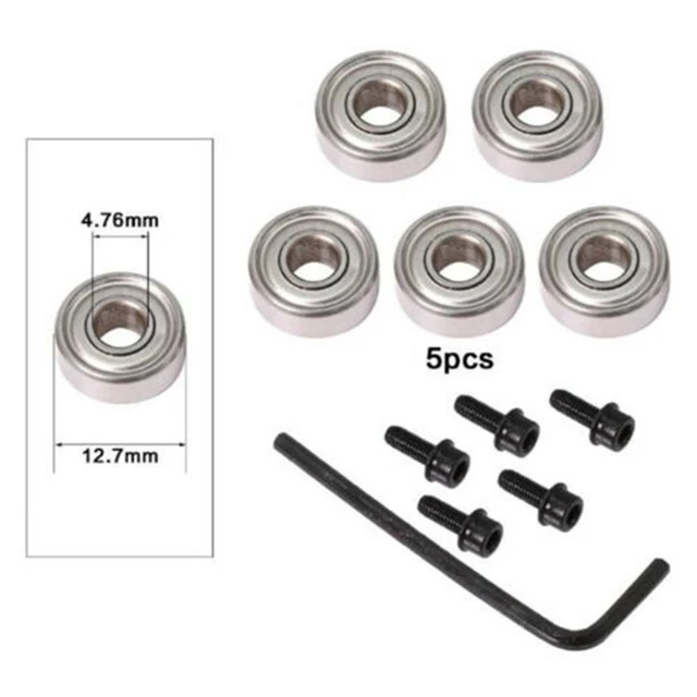 Kit De 16 Roulements à Billes Pour TT02/TT02D 1/10 – Pièces De Mise à Niveau En Acier – Réduction De Friction Et Haute Vitesse