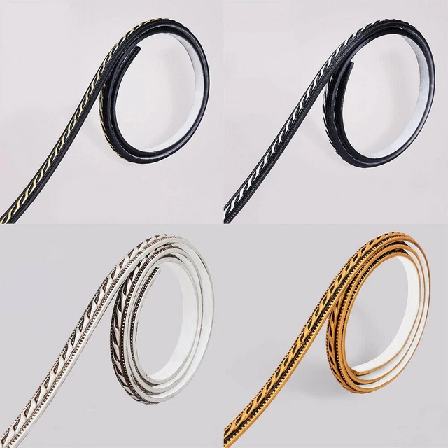 Décorative PVC Flexible Pliable Corde Panneau Mural Moule Appliques Meubles