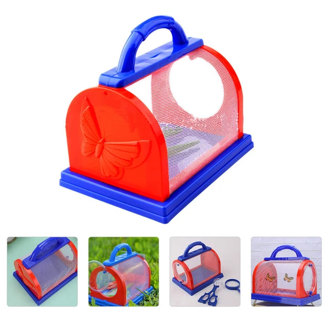 Insect Observation Box Kids Adventure Kit Cage Butterfly Breathable