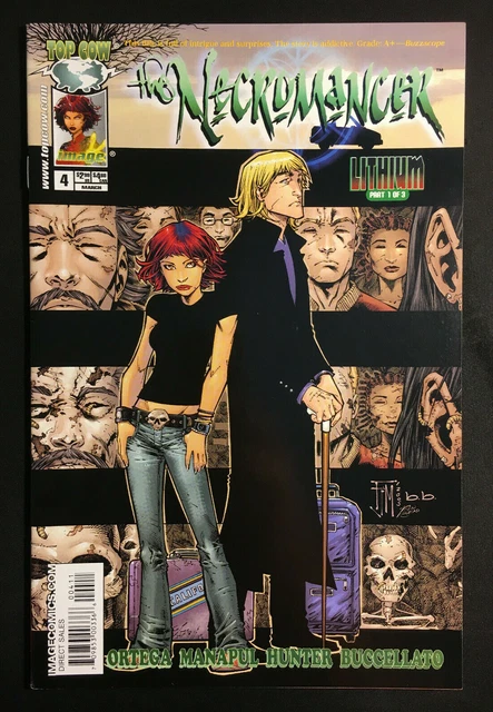 Necromancer 4 Francis Manapul Cover Vol 1 Nm Ortega Top Cow Tomb Raider Comic
