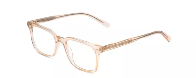 Ernest Hemingway 4854 Unisex Cateye Eyeglasses in Wheat Brown Cystal Silver 54mm