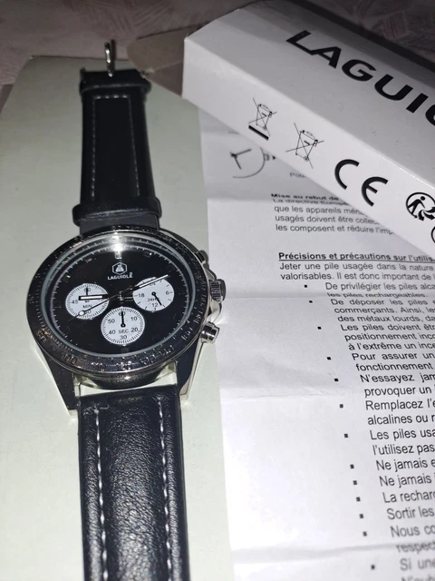 Montre Plongée LAGUIOLE SCUBA LOOK Pour Homme – Style Robuste Et élégant