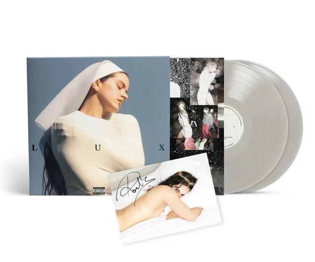 ROSALIA *SIGNED* LUX Crystal Clear Vinyl LP Limited Autographed