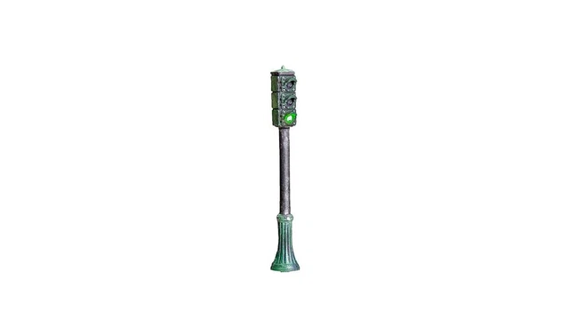 Woodland SCENICS Pedestal Traffic Light 4 Pack HO Scale (US IMPORT)