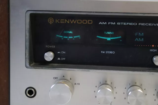 Occasion (OK mais inter shunté) : Amplicateur Tuner HIFI vintage KENWOOD KR-4600 3