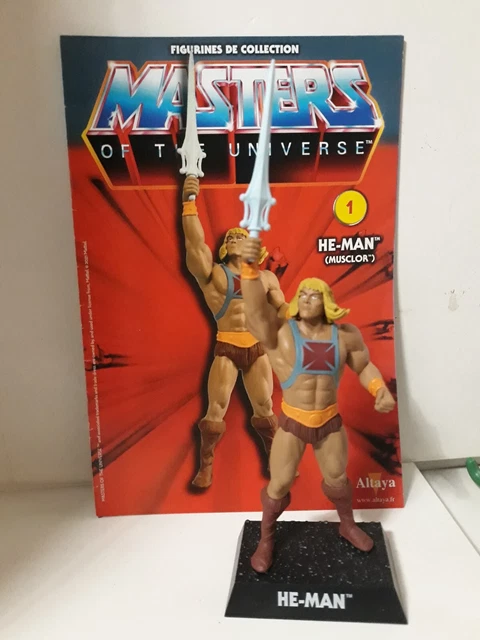 Figurine MAITRES DE L'UNIVERS He man Masters of the universe Altaya neuf new