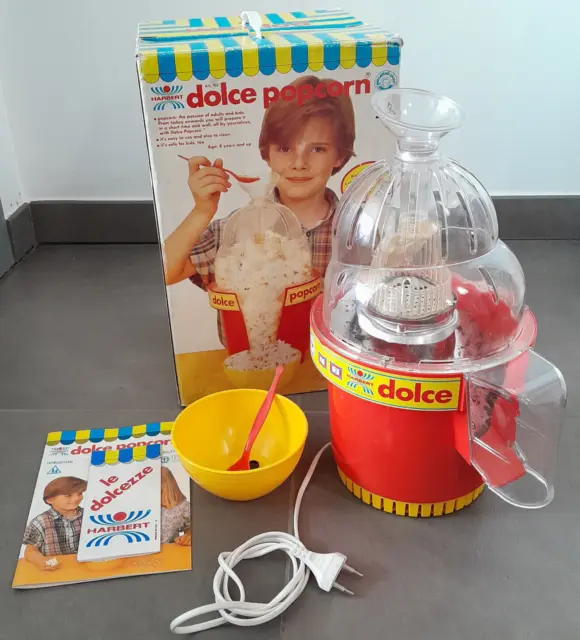 Playset Dolce Pop Corn Harbert Giocattolo Vintage Anni 80