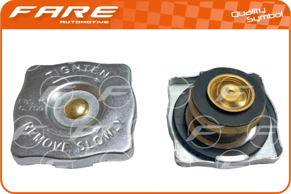 4x Bouchon de radiateur FARE SA TB120 pour ALFA ROMEO AUTOBIANCHI FIAT JAGUAR