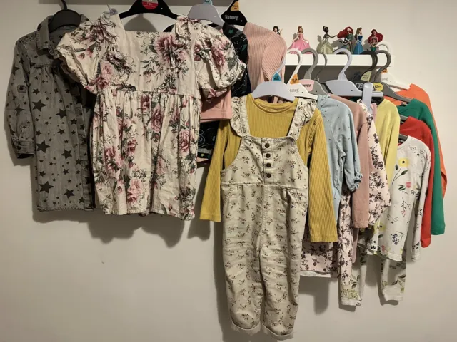 Large Bundle girls clothes 1.5-2 years 18-24 months