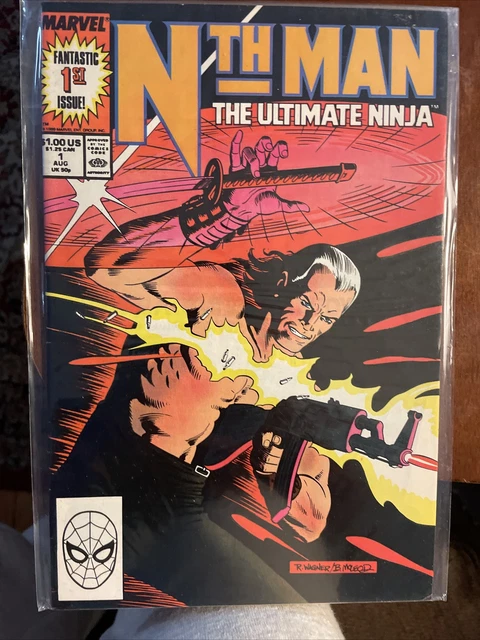 Nth Man: The Ultimate Ninja #1 (1989) 9.2 NM Marvel Key Issue Copper Age Comic